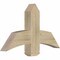 Ekena Millwork Bellingham Rough Sawn Timber Gable Bracket, Douglas Fir, 36"W x 21"H x 4"D x 6"F, 14/12 Pitch GBW036X21X0406BEL00RDF - alternate 3